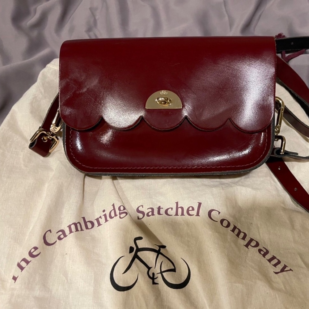 The Cambridge Satchel Company Red Cloud Crossbody Bag